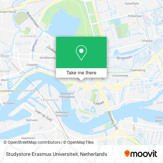 Studystore Erasmus Universiteit map
