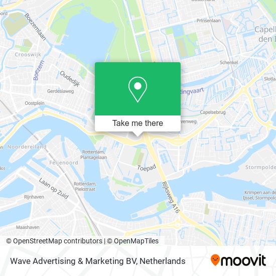 Wave Advertising & Marketing BV map