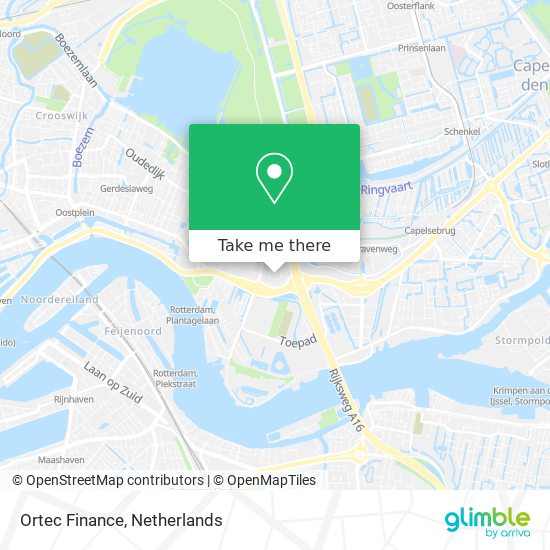 Ortec Finance map