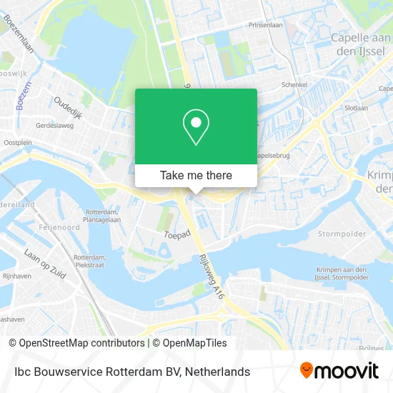 Ibc Bouwservice Rotterdam BV map