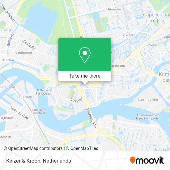 Keizer & Kroon map