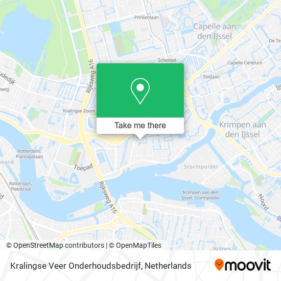 Kralingse Veer Onderhoudsbedrijf map