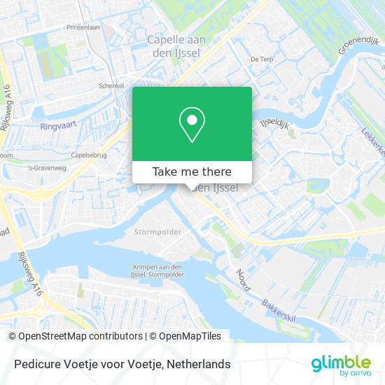 Pedicure Voetje voor Voetje Karte