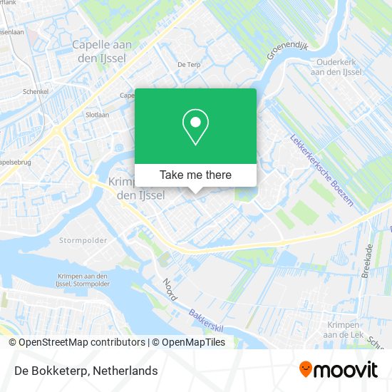 De Bokketerp map