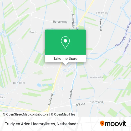 Trudy en Arien Haarstylistes map