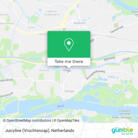 Juicyline (Vruchtensap) map