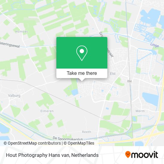 Hout Photography Hans van map