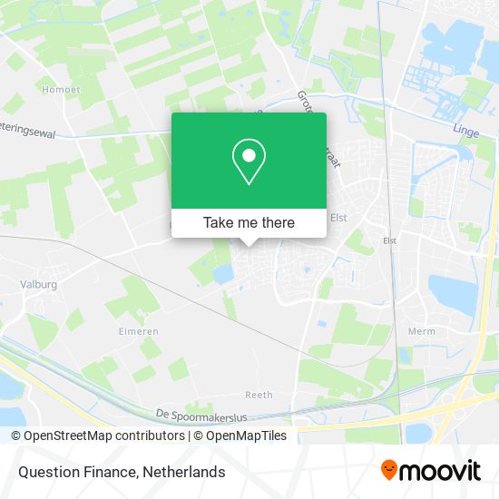 Question Finance map