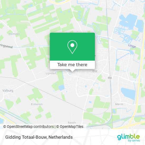 Gidding Totaal-Bouw Karte