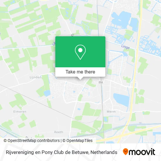 Rijvereniging en Pony Club de Betuwe map