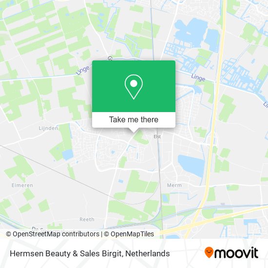 Hermsen Beauty & Sales Birgit map