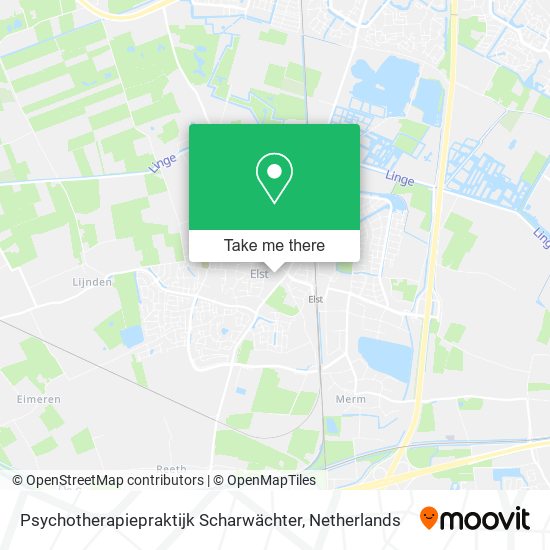 Psychotherapiepraktijk Scharwächter Karte