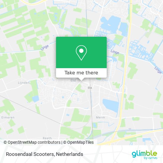 Roosendaal Scooters map