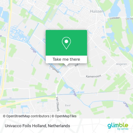 Univacco Foils Holland map