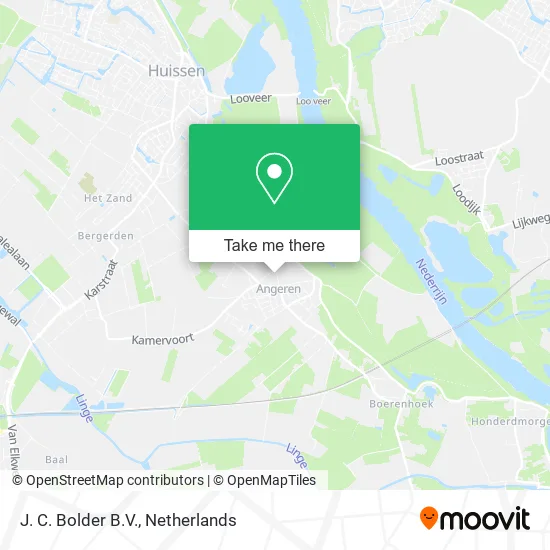 J. C. Bolder B.V. map
