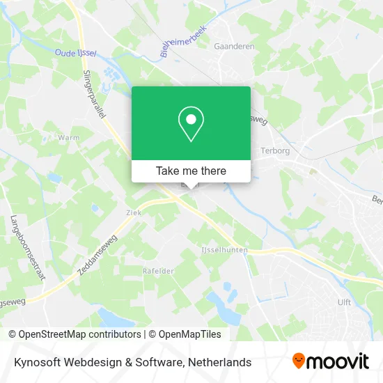 Kynosoft Webdesign & Software Karte