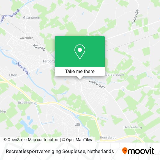 Recreatiesportvereniging Souplesse map