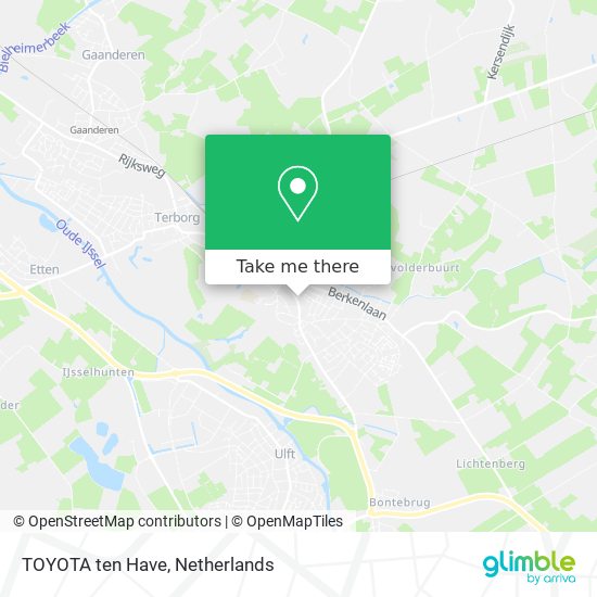 TOYOTA ten Have map