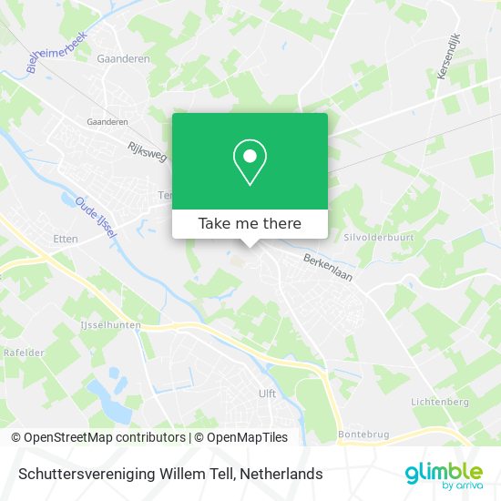 Schuttersvereniging Willem Tell map