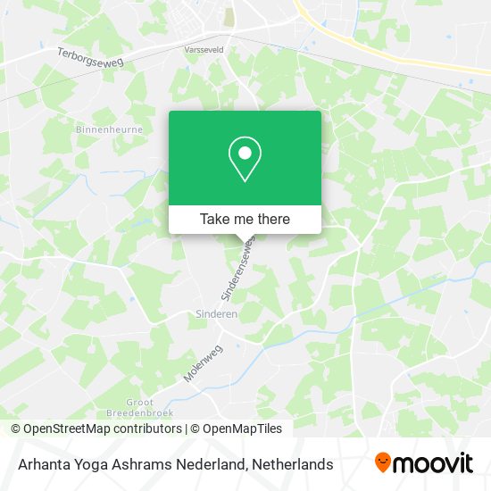 Arhanta Yoga Ashrams Nederland Karte