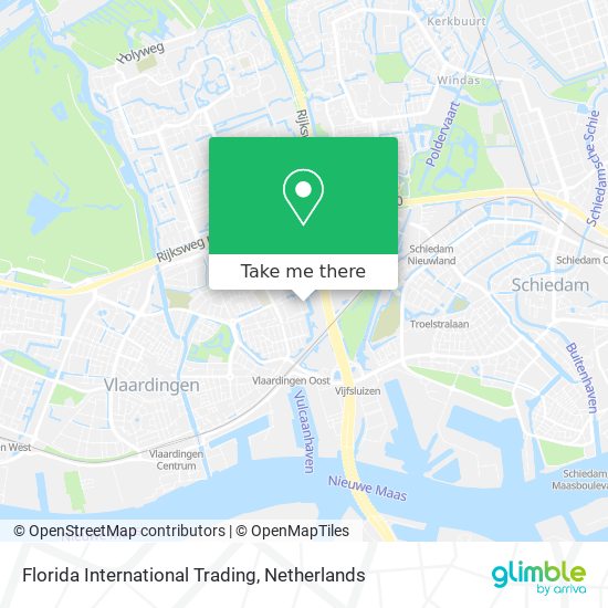 Florida International Trading map