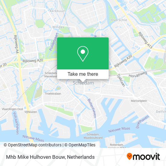 Mhb Mike Hulhoven Bouw map