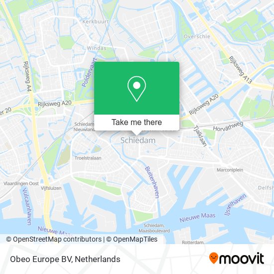 Obeo Europe BV map