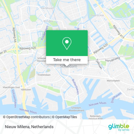 Nieuw Milena map