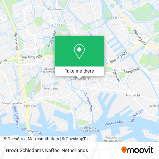 Groot Schiedams Kaffee Karte