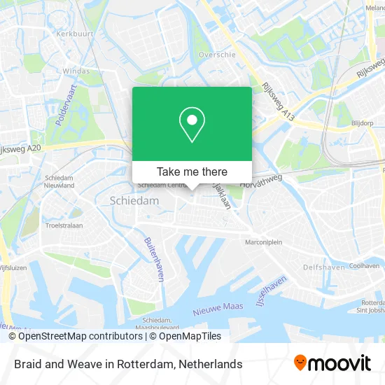 Braid and Weave in Rotterdam map