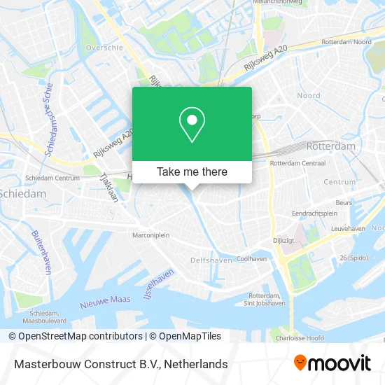 Masterbouw Construct B.V. map
