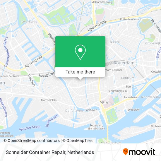 Schneider Container Repair map