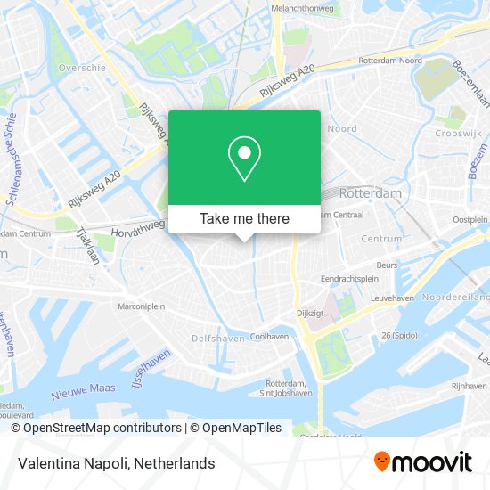 Valentina Napoli map