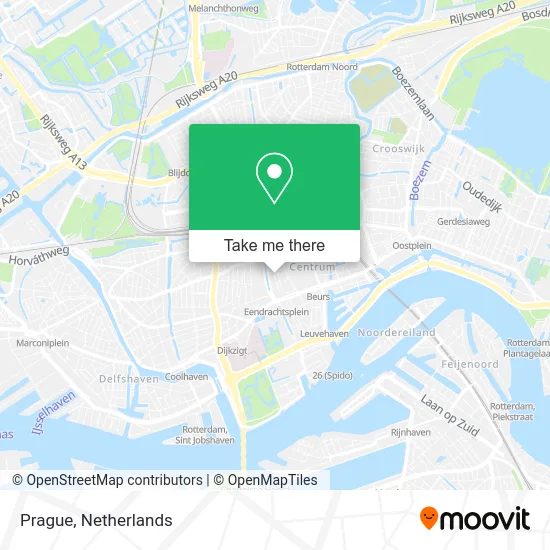 Prague map