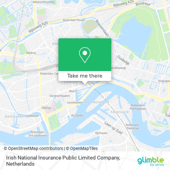 Irish National Insurance Public Limited Company Karte