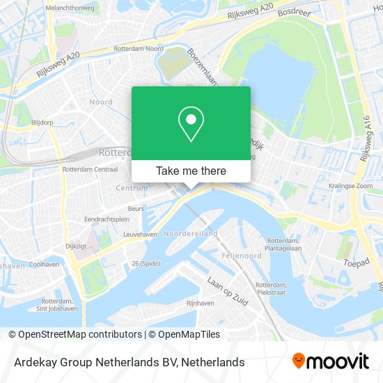 Ardekay Group Netherlands BV map