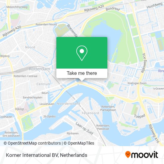 Korner International BV Karte