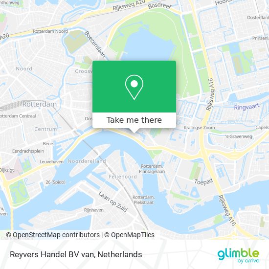 Reyvers Handel BV van map