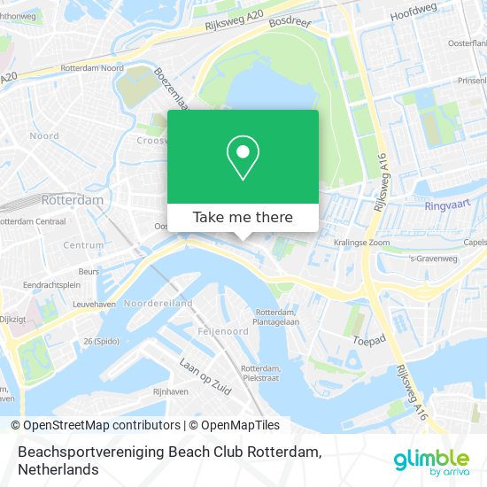 Beachsportvereniging Beach Club Rotterdam Karte