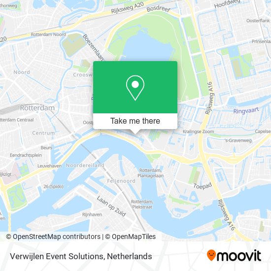 Verwijlen Event Solutions map