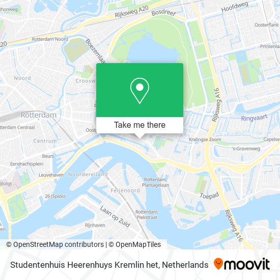 Studentenhuis Heerenhuys Kremlin het map