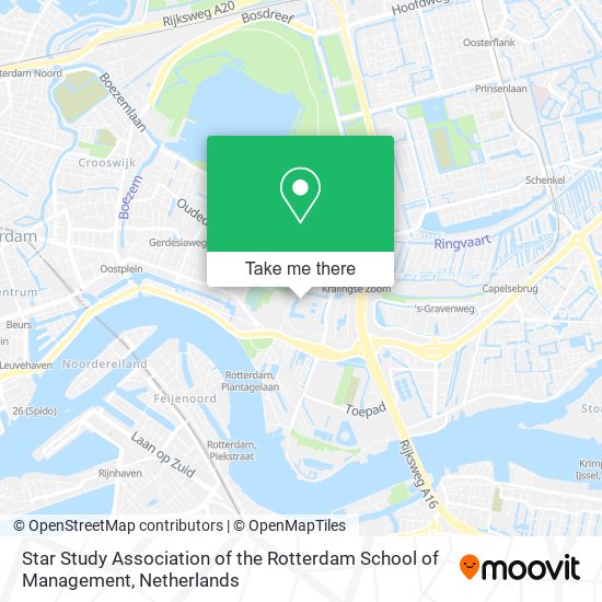 Star Study Association of the Rotterdam School of Management Karte