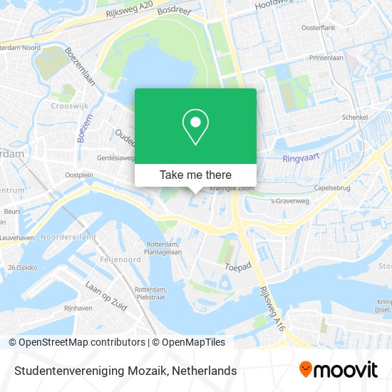 Studentenvereniging Mozaik Karte