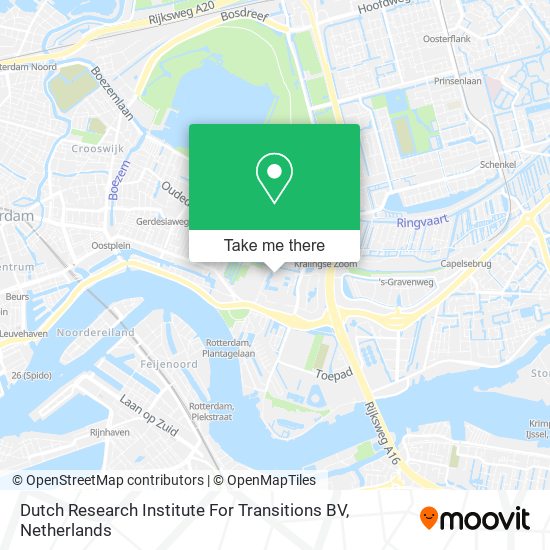 Dutch Research Institute For Transitions BV map
