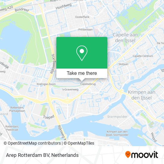 Arep Rotterdam BV map