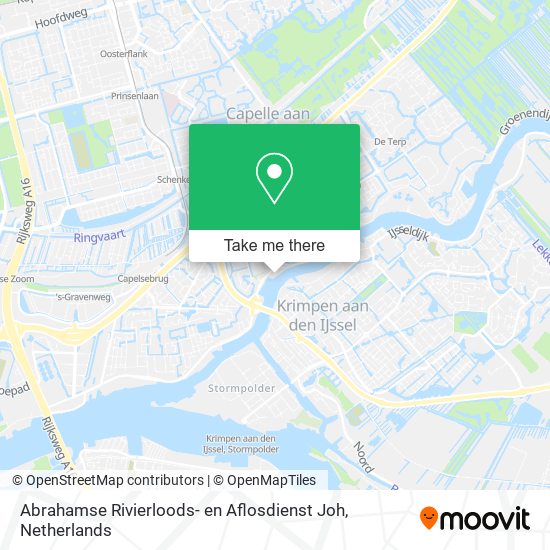 Abrahamse Rivierloods- en Aflosdienst Joh map