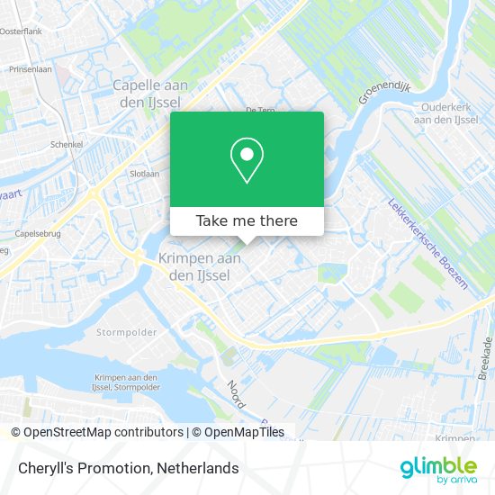 Cheryll's Promotion map