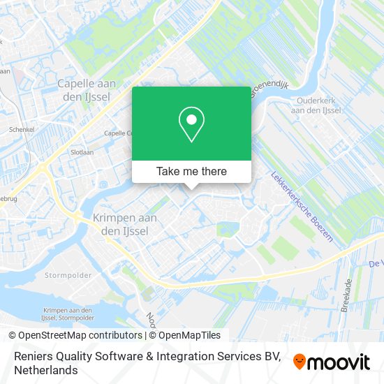 Reniers Quality Software & Integration Services BV map