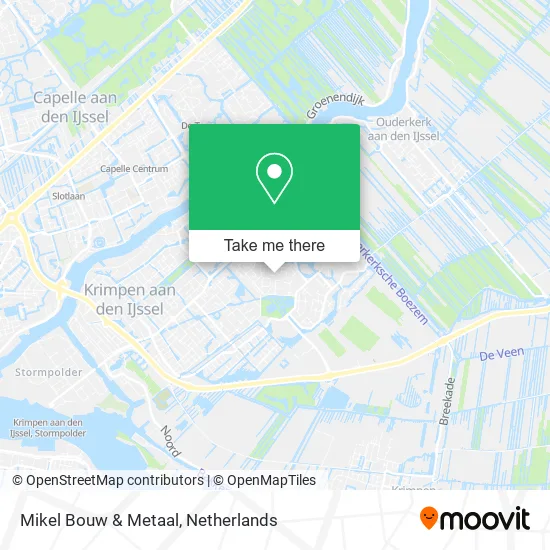 Mikel Bouw & Metaal map