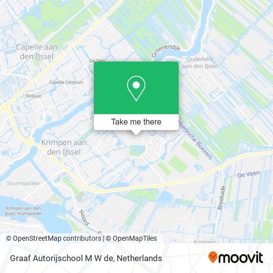 Graaf Autorijschool M W de map